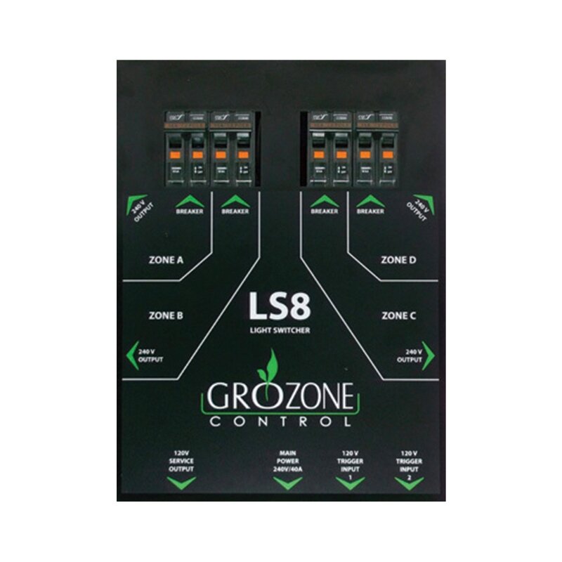 GZ LS8 Light and High Load Switcher 240Vx240V GZ LS8 Light and High Load Switcher 240Vx240V
