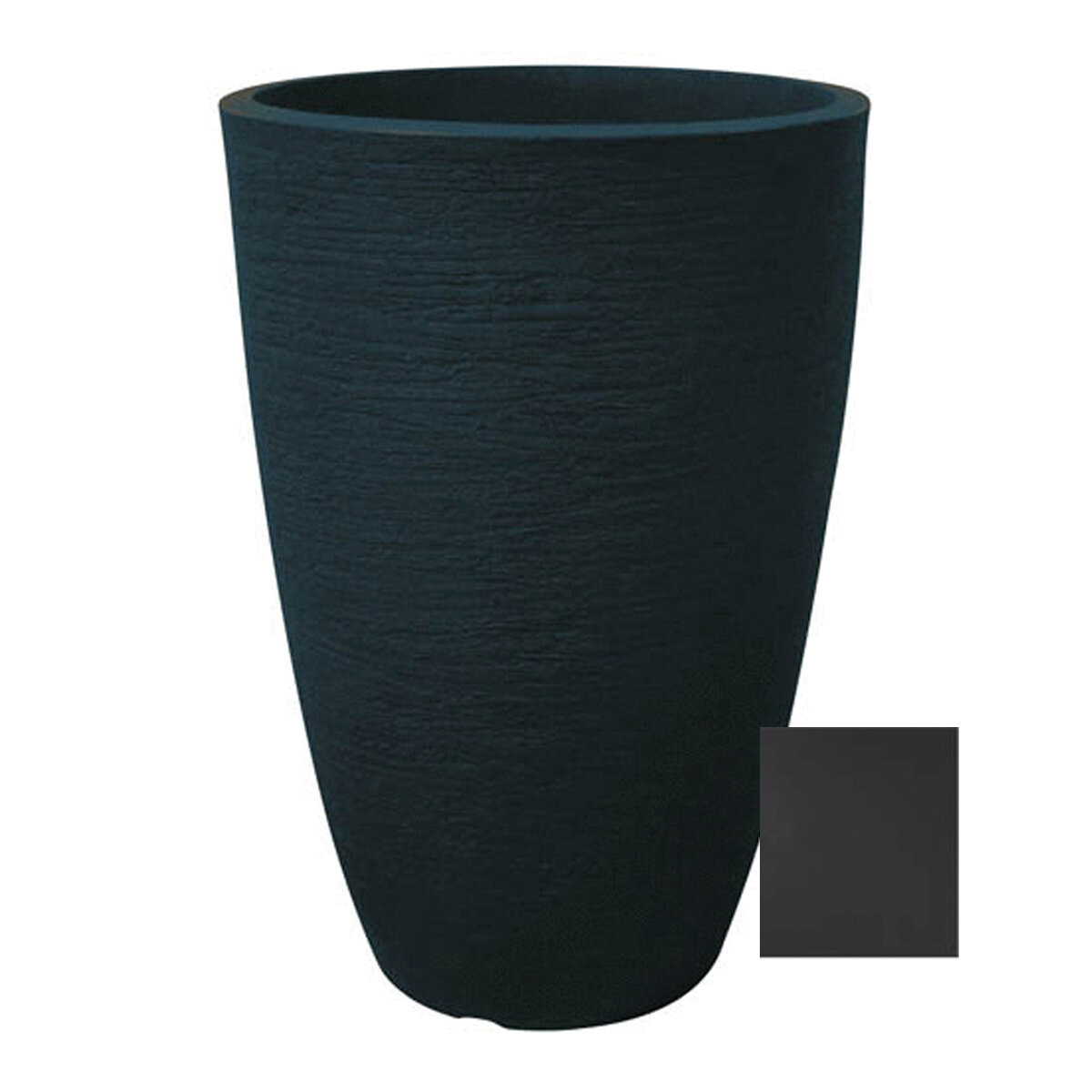 Conic Modern Pot 37.3cm Lead Plastic