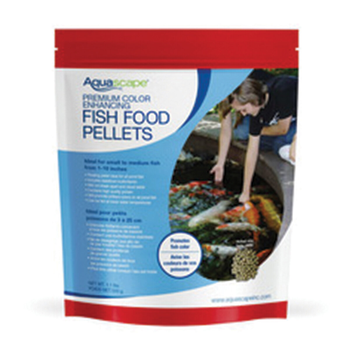 Premium Color Enhancing Fish Food Pellets-500 g