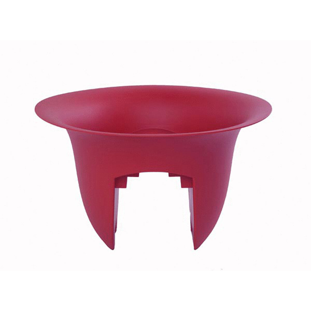 24" Modica Rail Planter Union Red