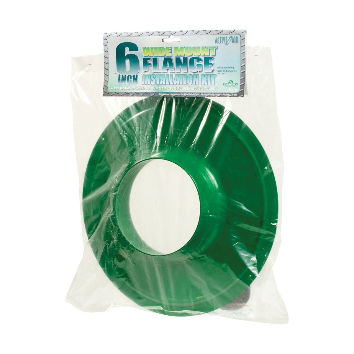 6" Wide Mount Flange
