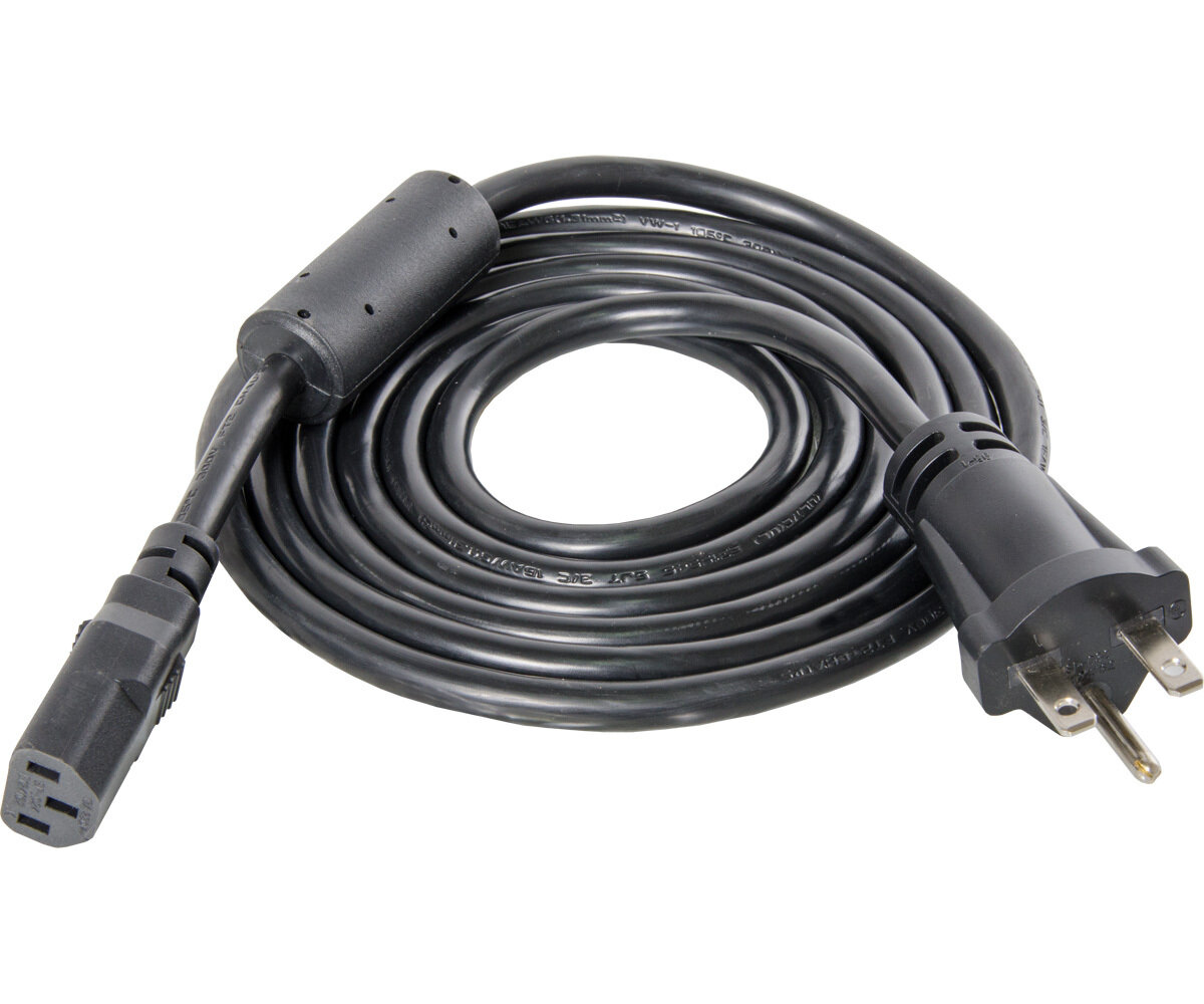 PH/DE 8 ft 240V Power Cord w/Ferrite Ring