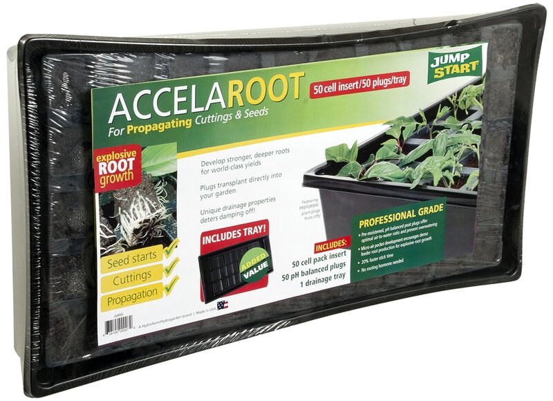AccelaROOT 50-Cell Tray w/Insert and plugs AccelaROOT 50-Cell Tray w/Insert and plugs