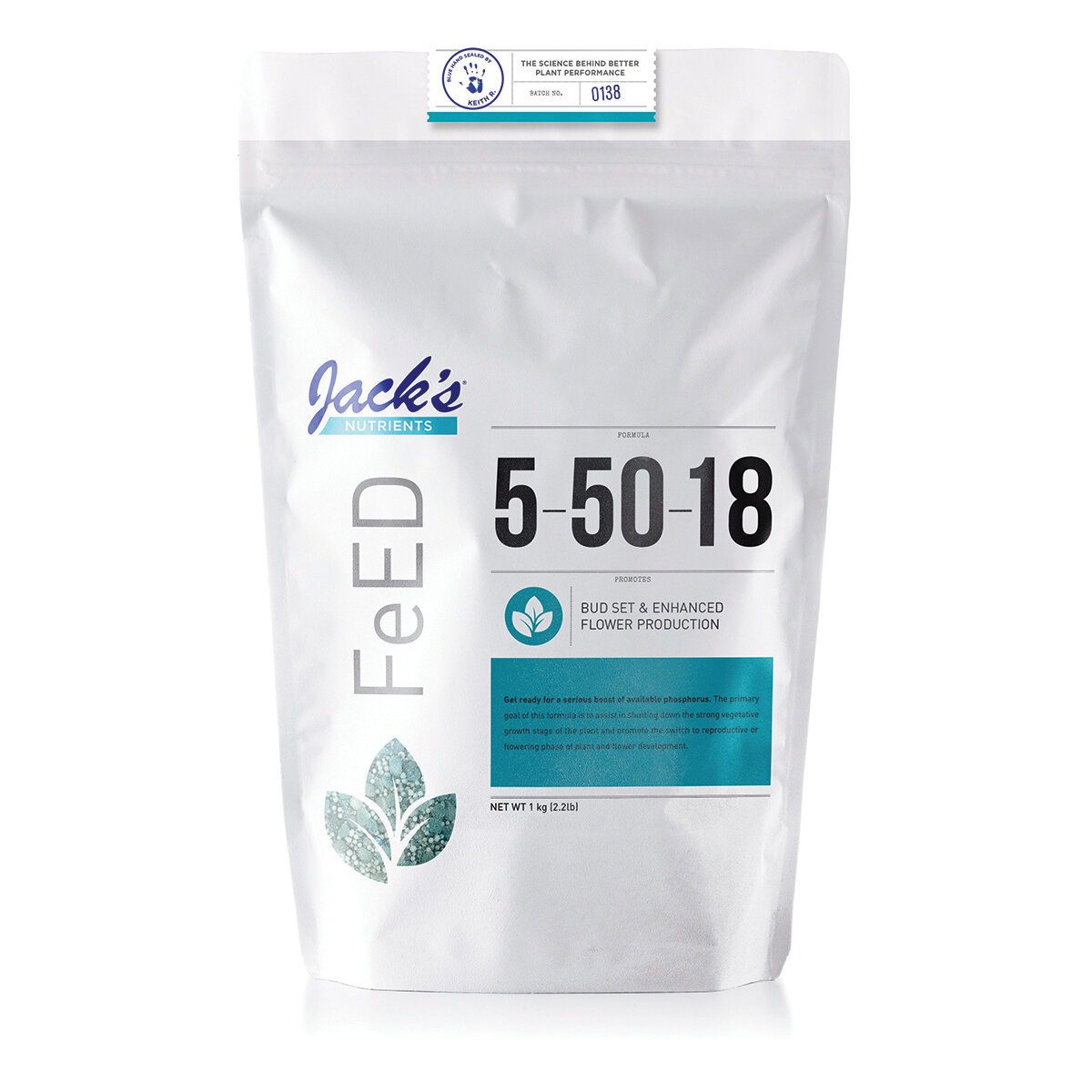 Jack's Nutrients 5-50-18 UltraViolet 1 kg