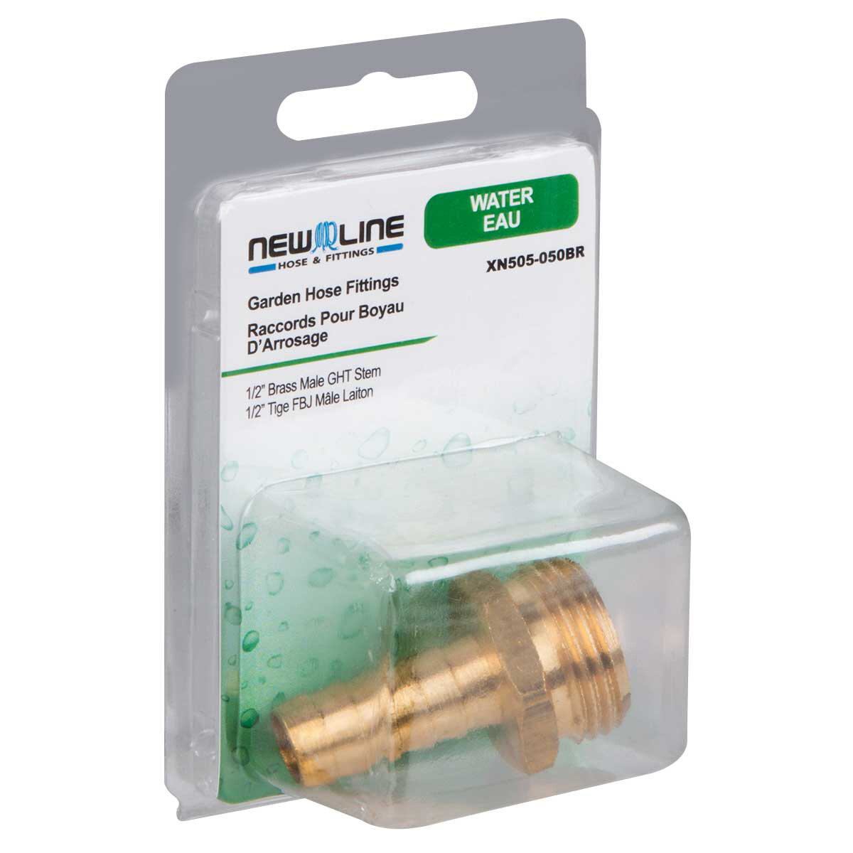 Express Pack Brass 1/2 Male Ght Stem