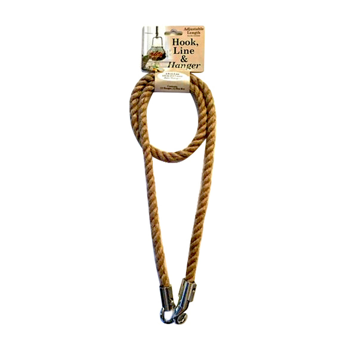 1/2 Inch Jute Drop Hanger