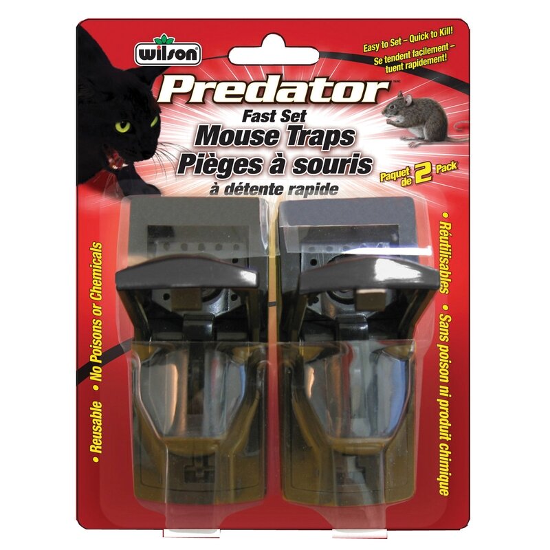 Wilson Predator FastSet Mouse Trap (2pk) Wilson Predator FastSet Mouse Trap (2pk)