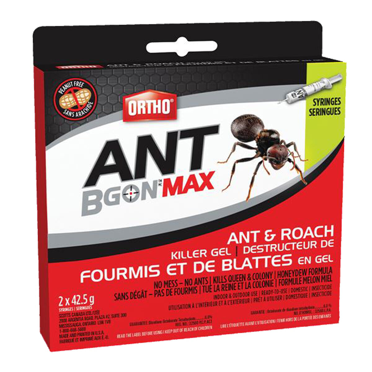 Ortho Ant B Gon Max Ant & Roach Killer Gel 42.5g
