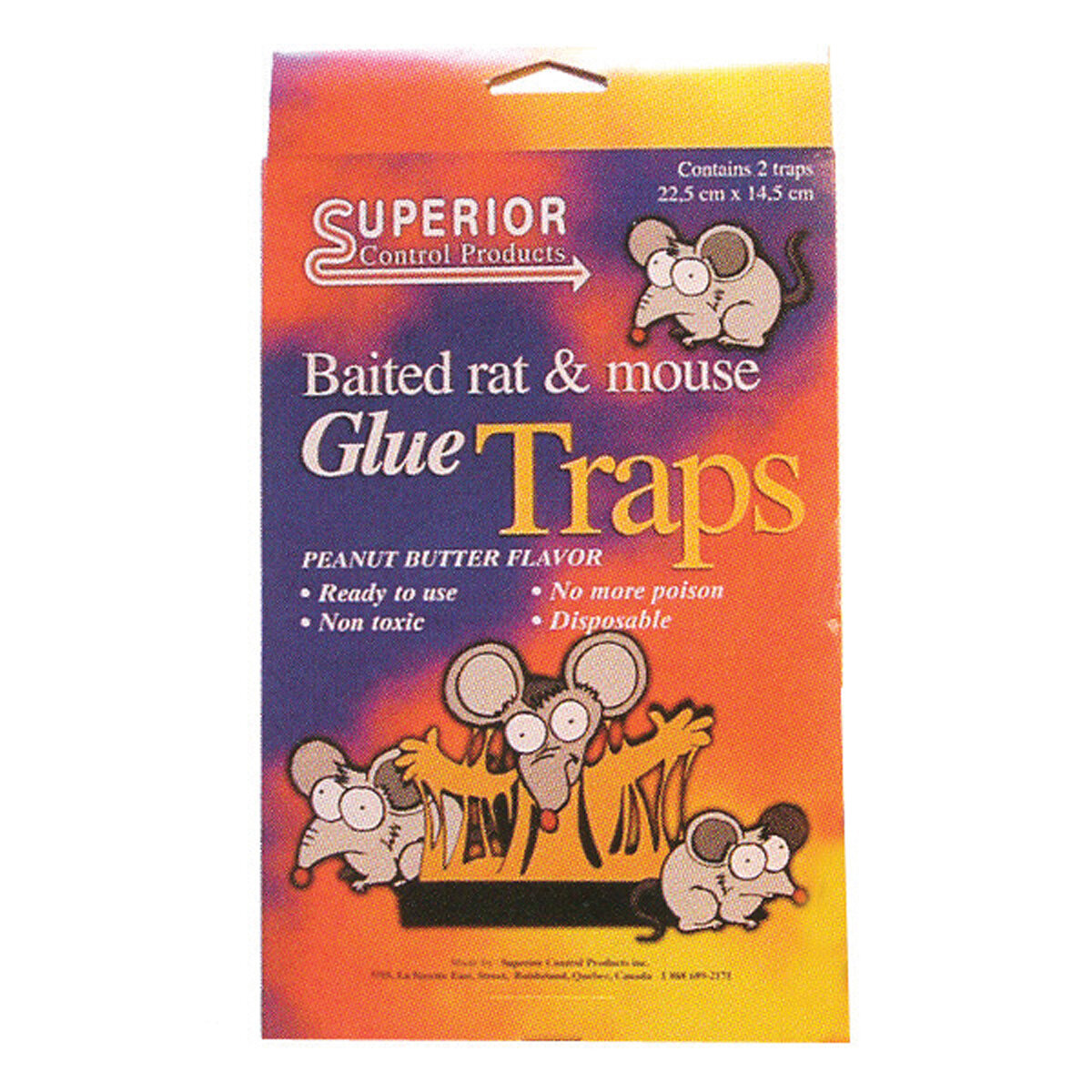 Glue Board For Mice & Rats (2Pk)