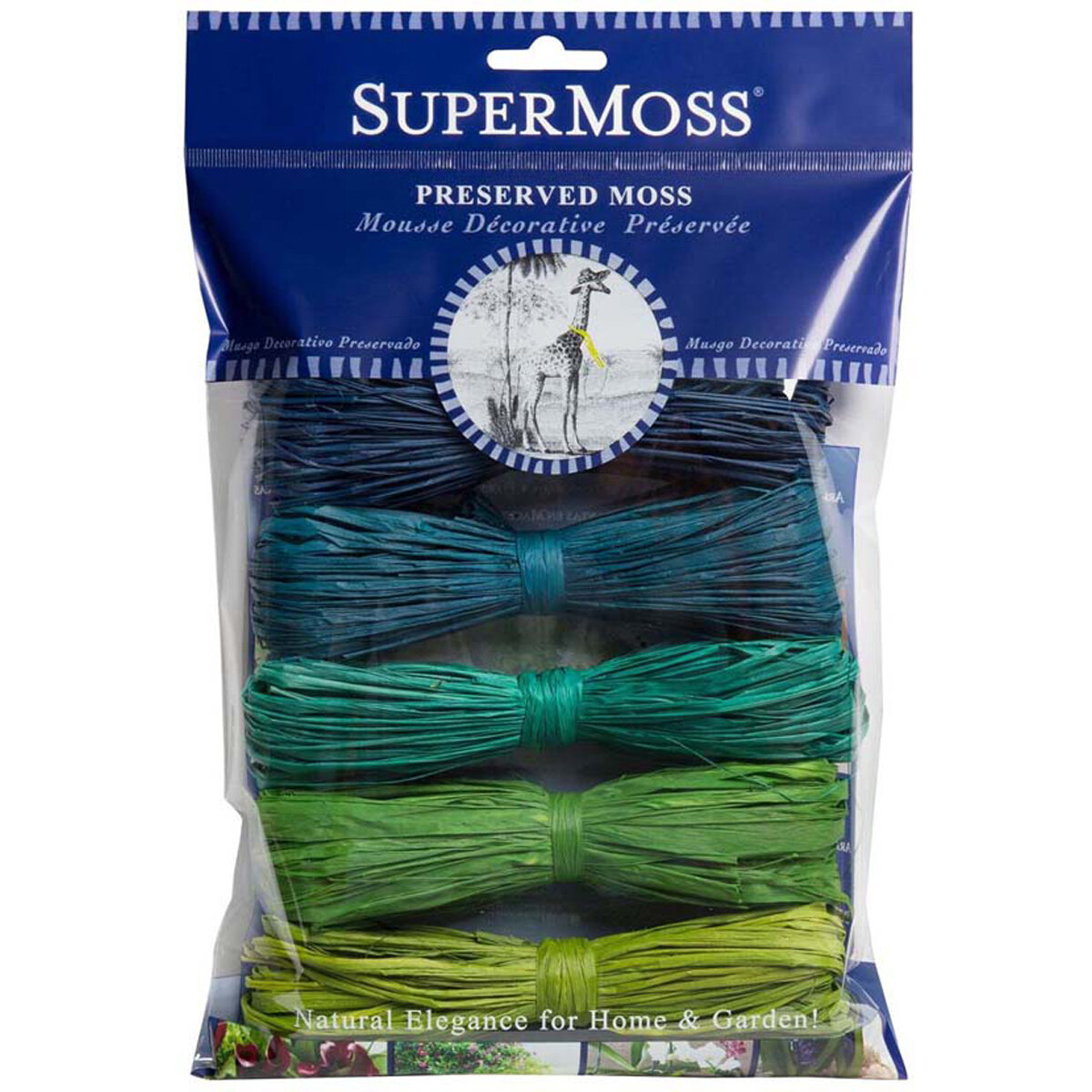 Raffia Craft Kit Spring Coastal Theme (5Clrd Bows)