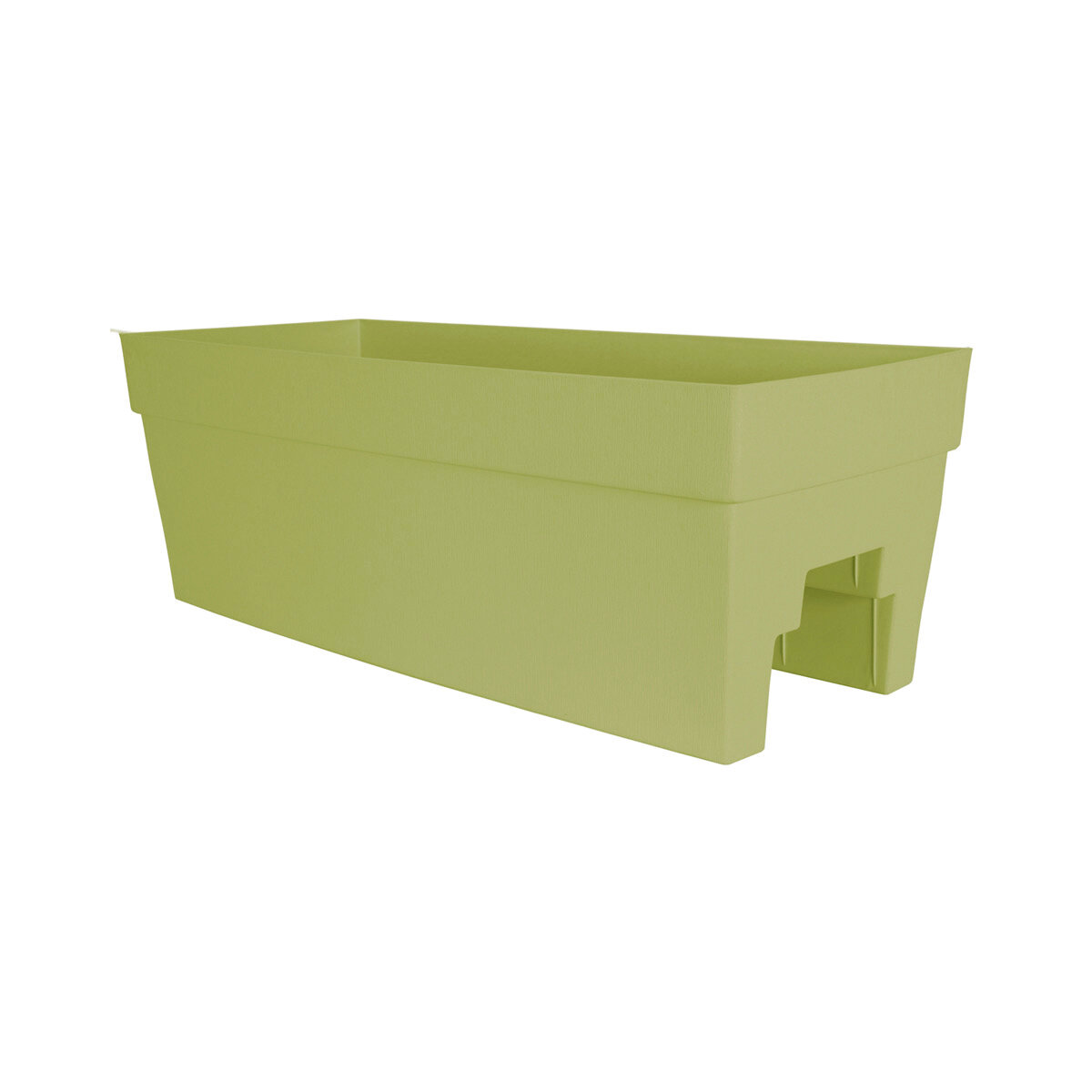 HARMONY 27" Self-Watering Rail Plntr Bamboo Green