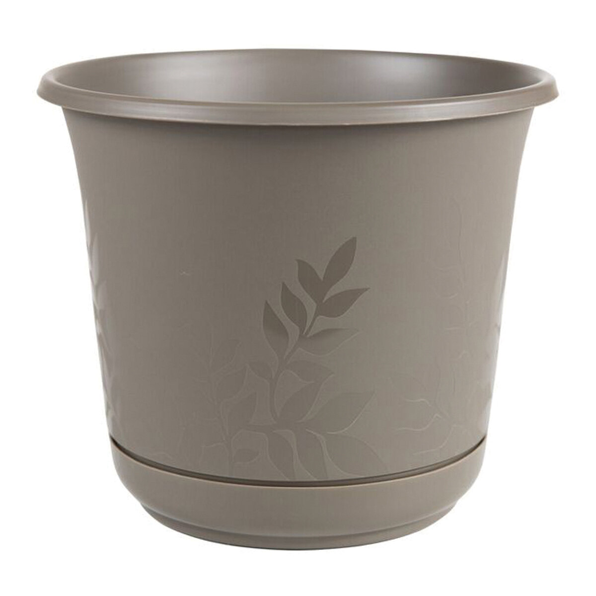 6” Freesia Etched Leaves Peppercorn