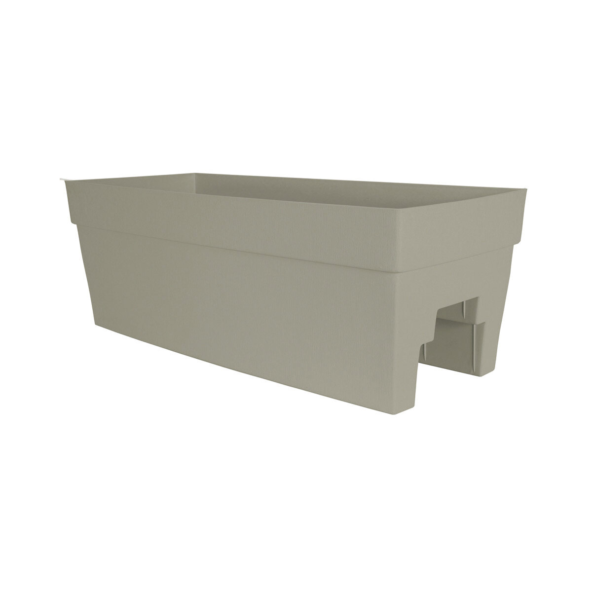 HARMONY 27" Self-Watering Rail Planter Portabella