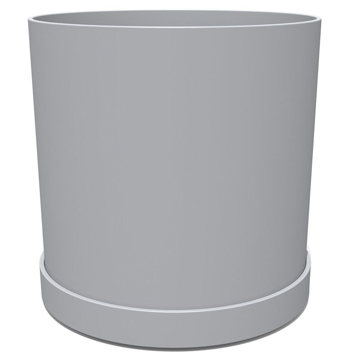 10" Mathers Planter Muted Cement