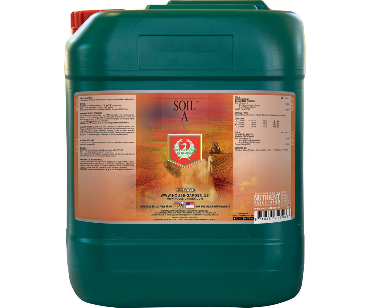 House & Garden Soil Nutrient A 10 L