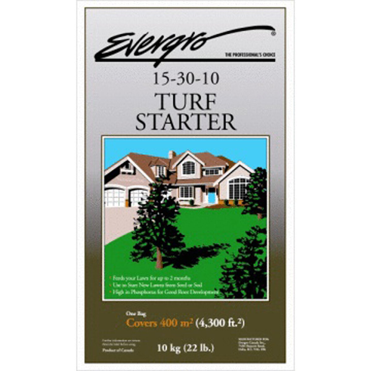 Evergro Turf Starter 153010 6725Sf 10Kg