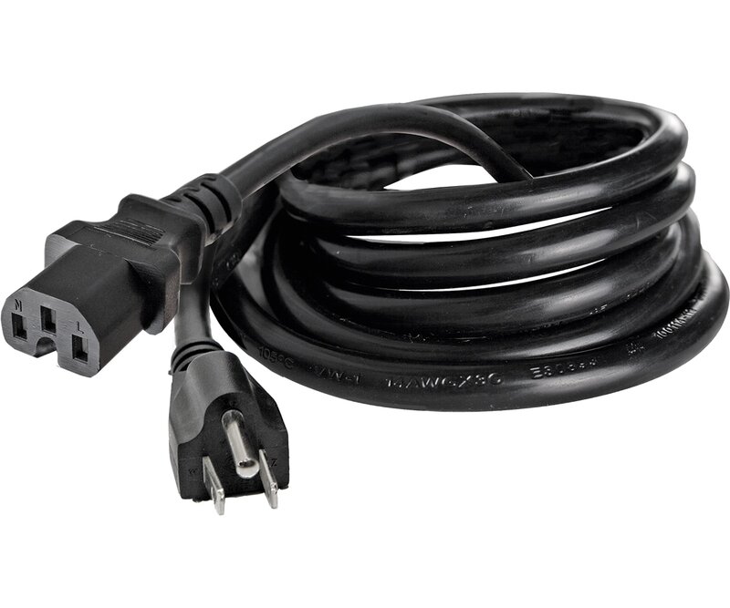 8' Notched Ballast Power Cord 14/3 120V 8' Notched Ballast Power Cord 14/3 120V
