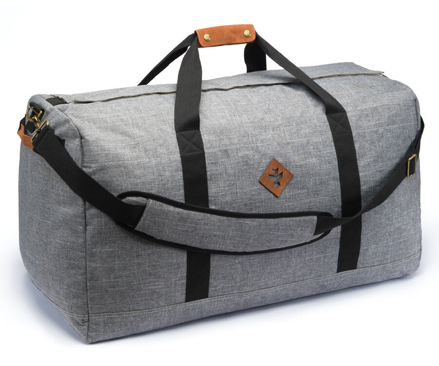 HF Continental - Crosshatch Grey, LG Duffle