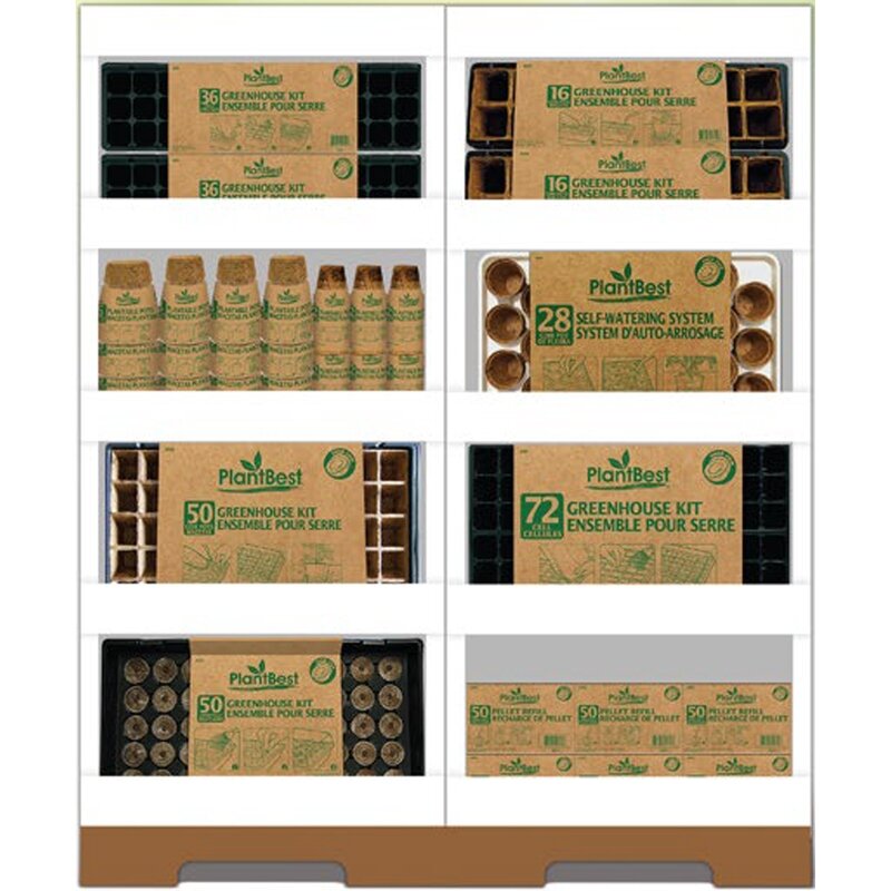 1/2 Pallet Corrugate Seeds Starting DS (136pc) 1/2 Pallet Corrugate Seeds Starting DS (136pc)