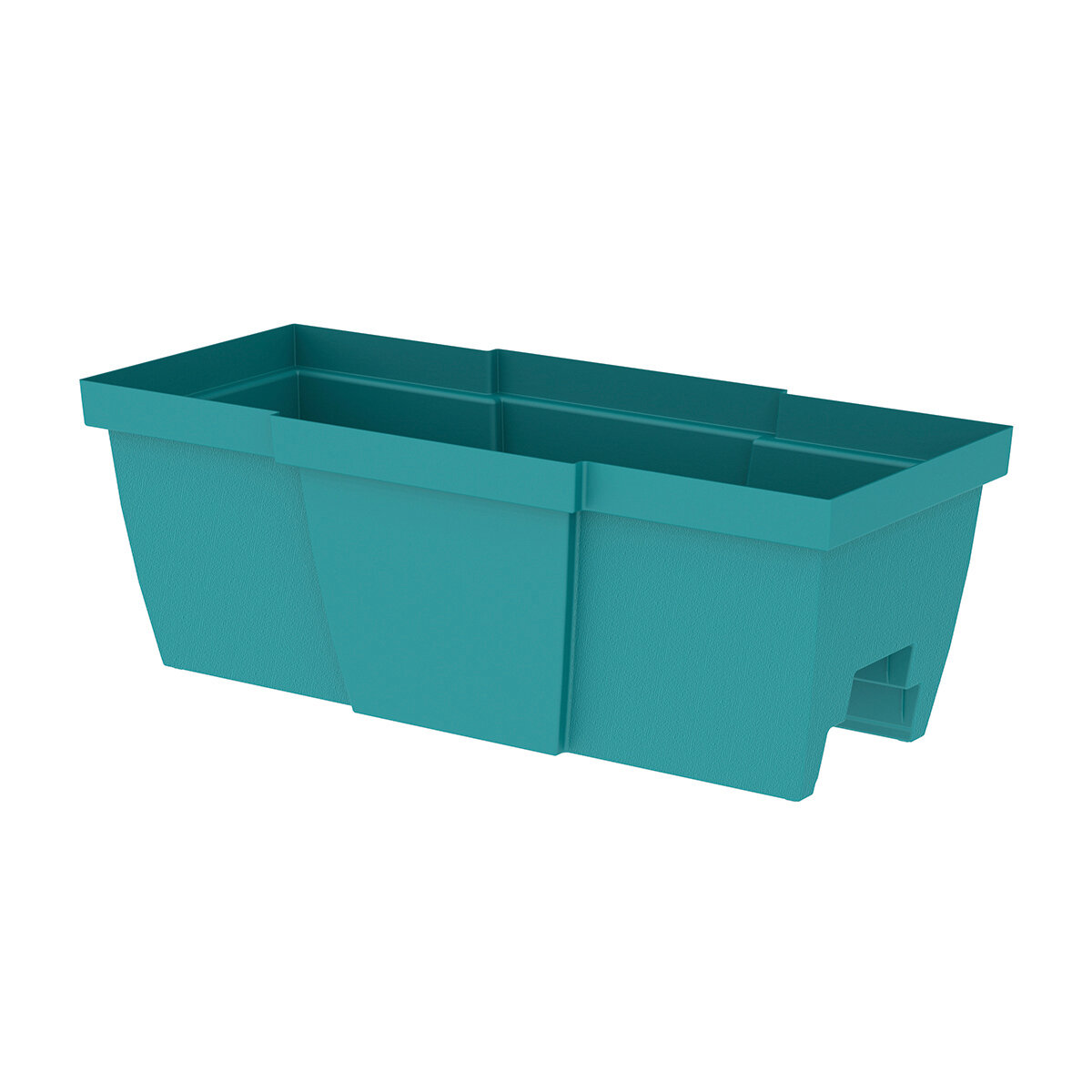 QUATTRO 27" Rail Planter Blue