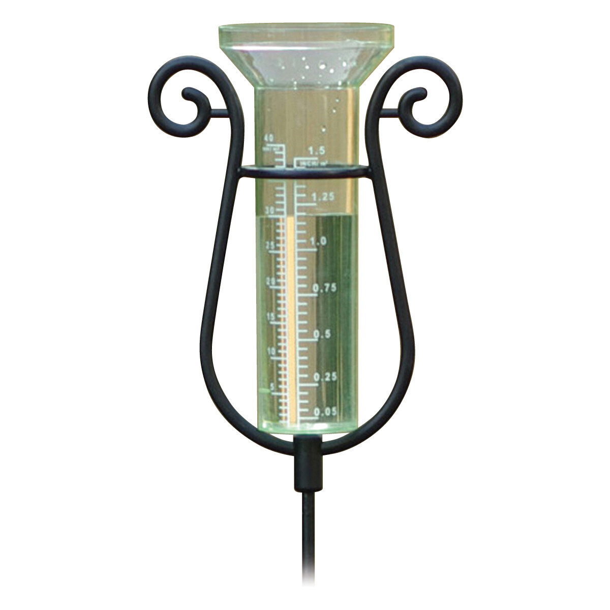 Rapitest Decorative Rain Gauge w/ stake