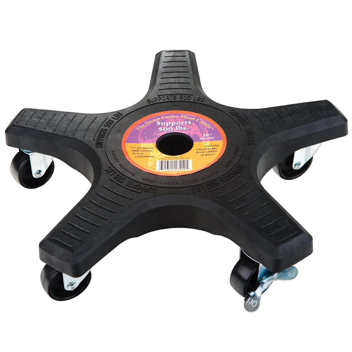 Down Under Plant Caddie 14" Black