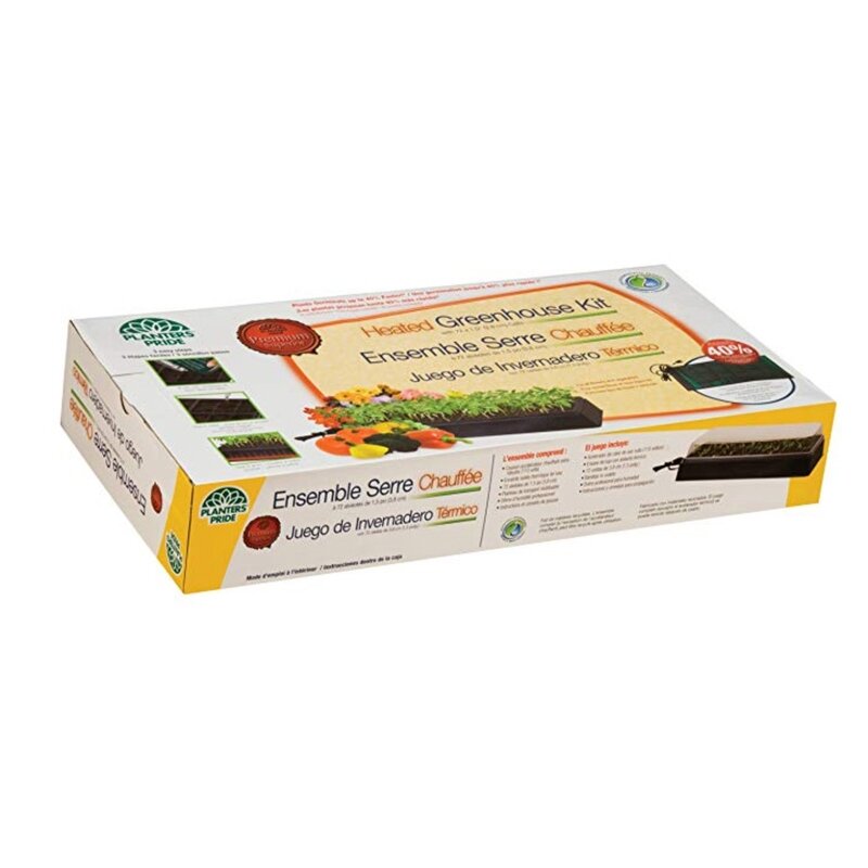 Deluxe Heated Greenhouse Kit