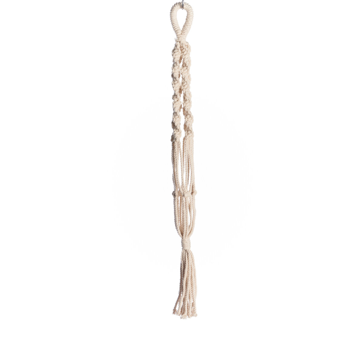 17" Mini Woven Hanger - Twisted Cord