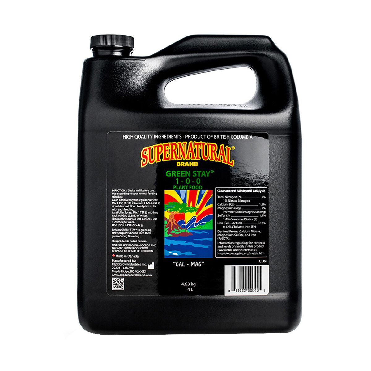 Super Natural Greenstay 4L