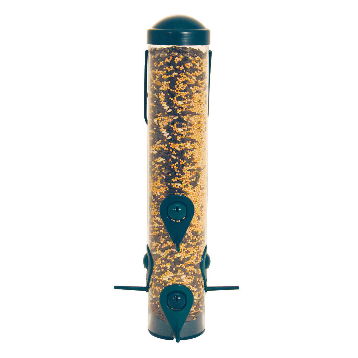 2-In-1 Green Wild Bird & Finch Feeder