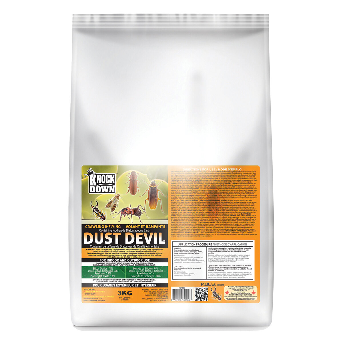 Dust Devil Flying Crawling Powder 3Kg