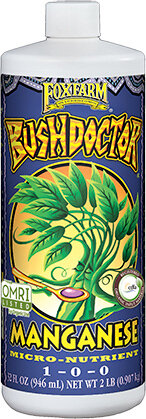 BushDoctor Manganese OMRI listed 1 qt