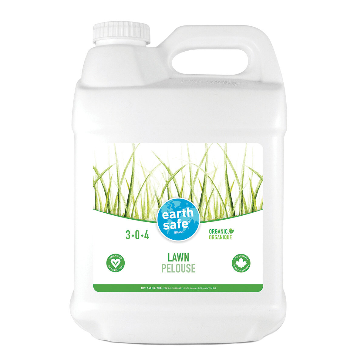 Earth Safe Lawn 3-0-4 10L