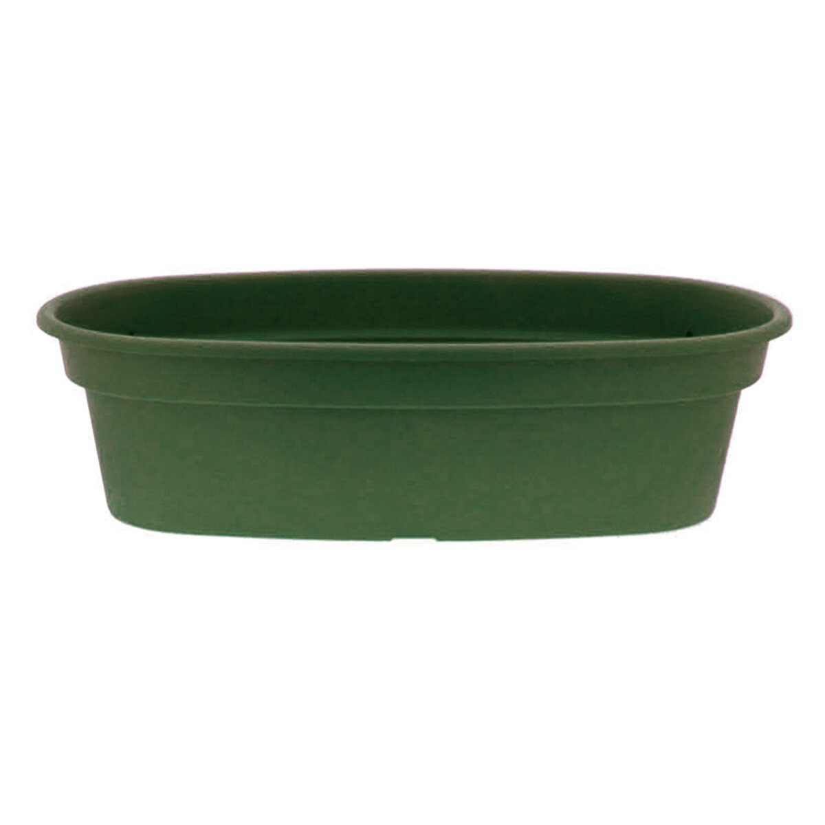 12" Panterra Oval Planter Green