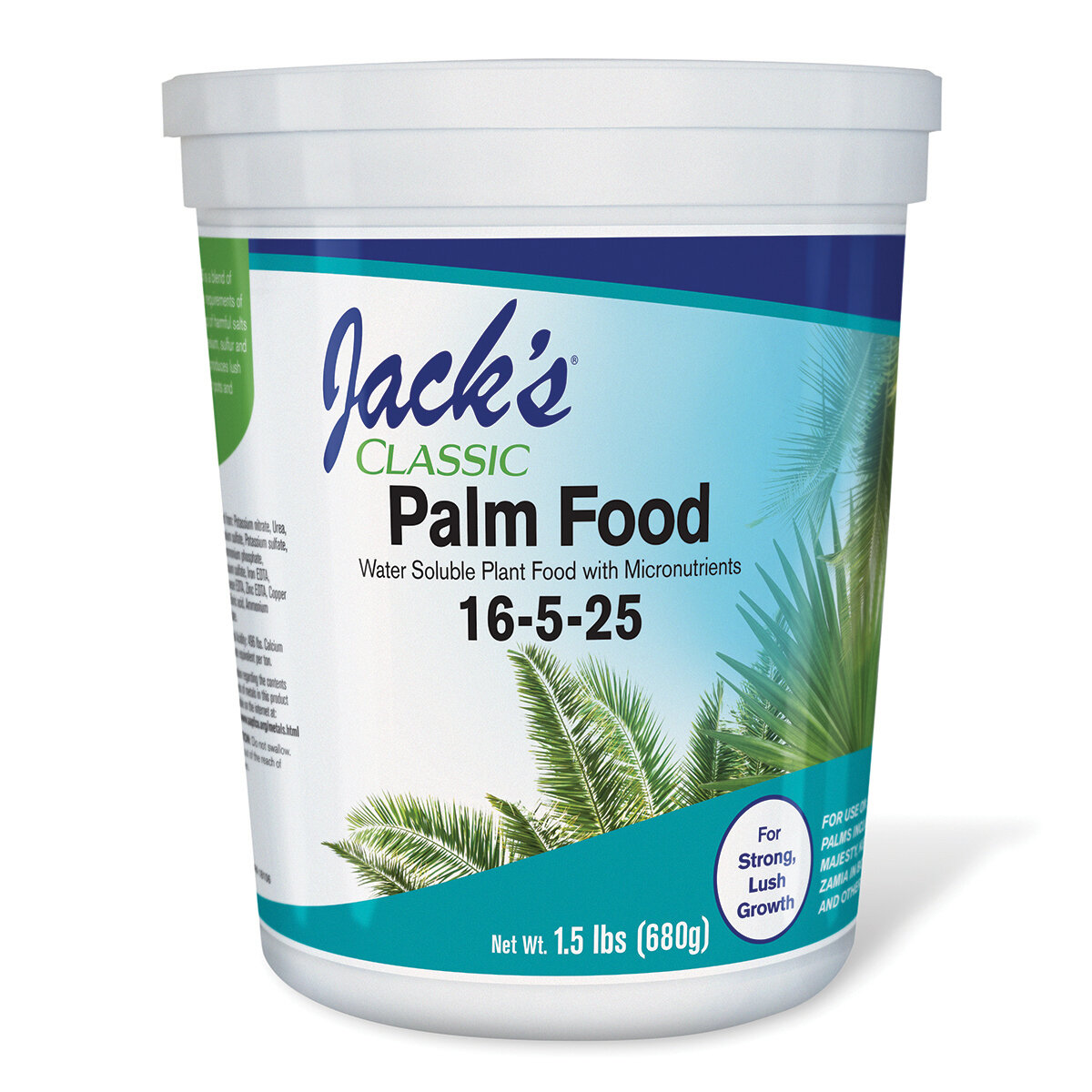 Jack's Classic Palm Food 16-5-25   1.5 lb