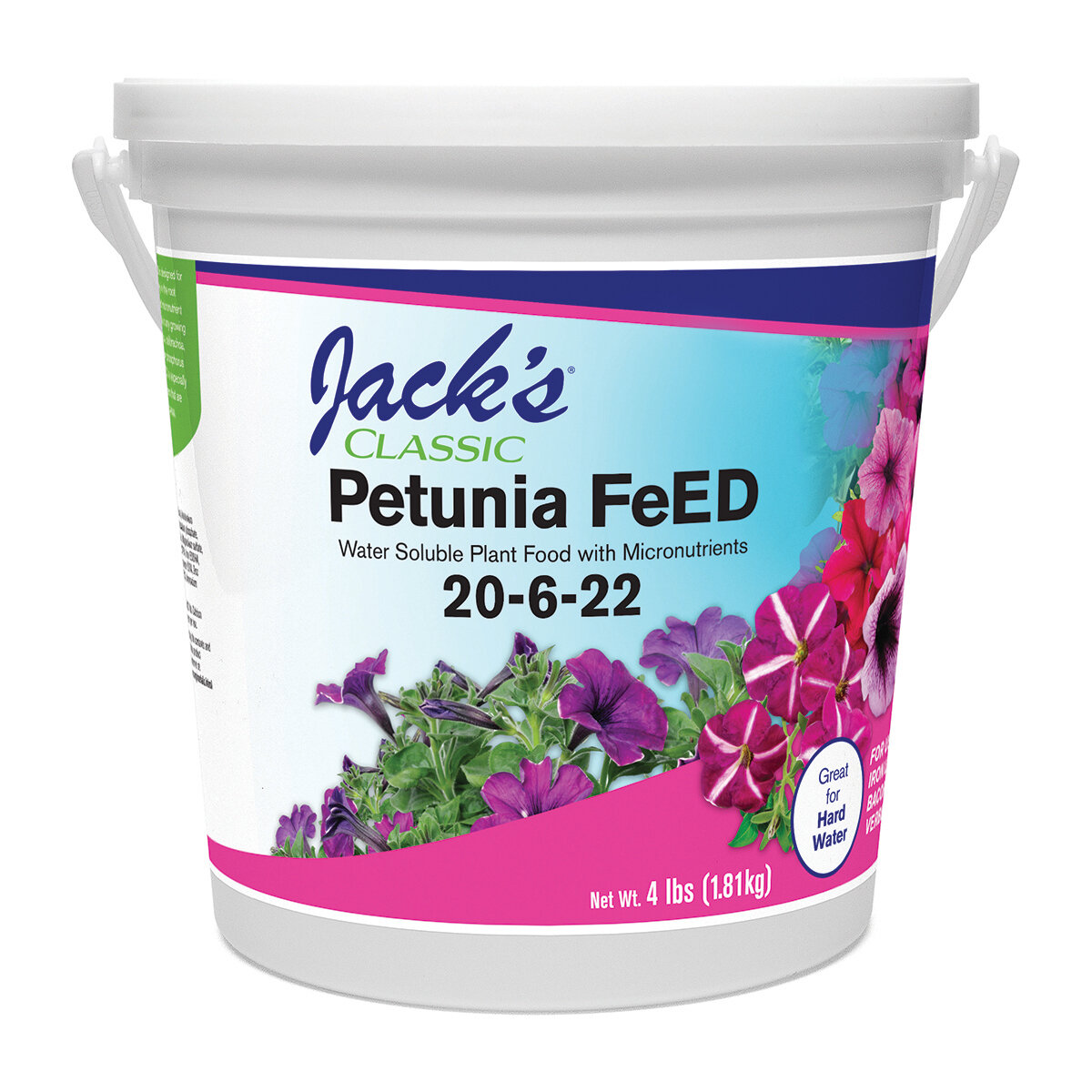 Jack's Classic Petunia FeEd 20-6-22  4 lb