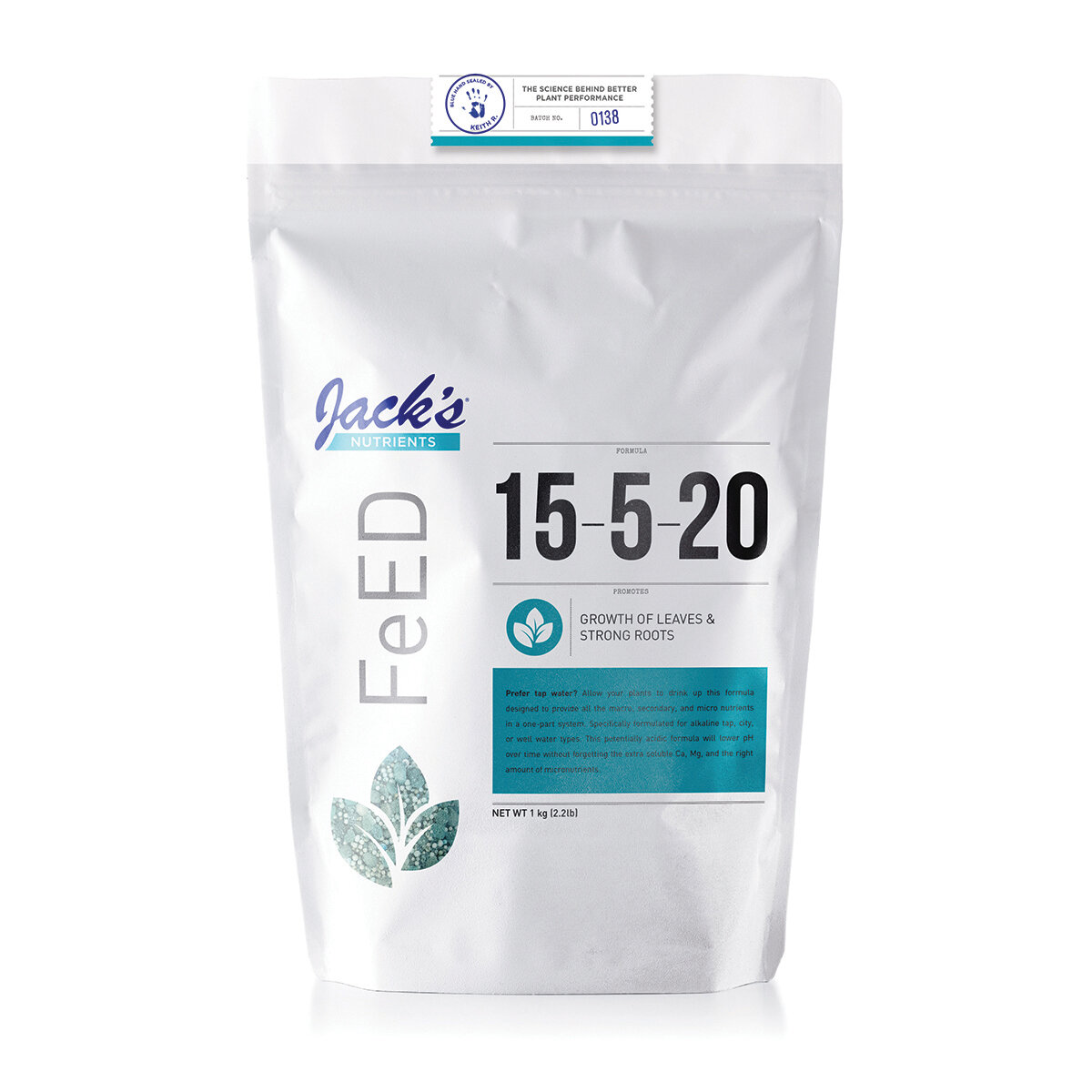 Jack's Nutrients 15-5-20 Tap 1 kg