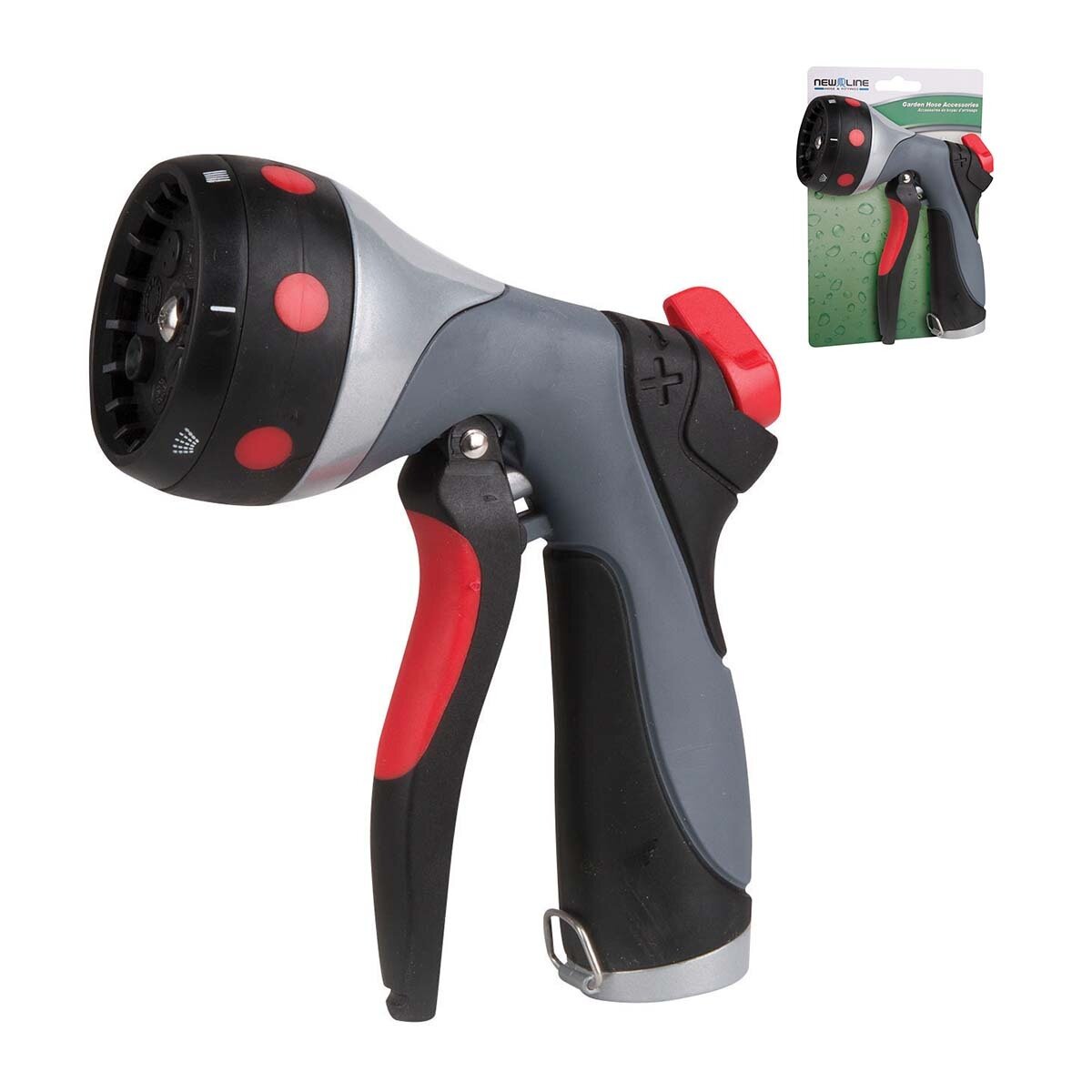 Deluxe 7-Pattern Nozzle W/ Insulated Grip