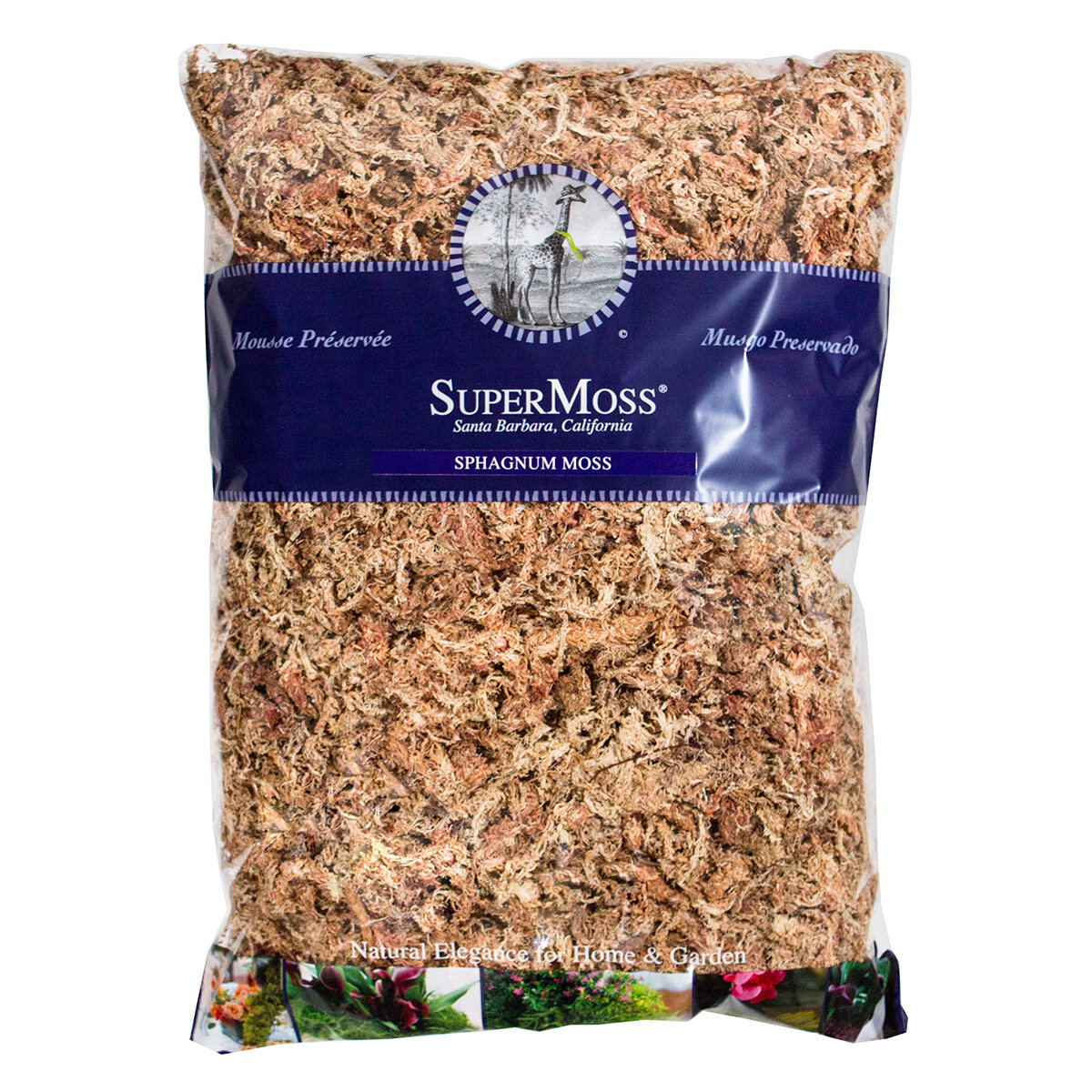 Sphagnum Moss Natural White 16oz Bag