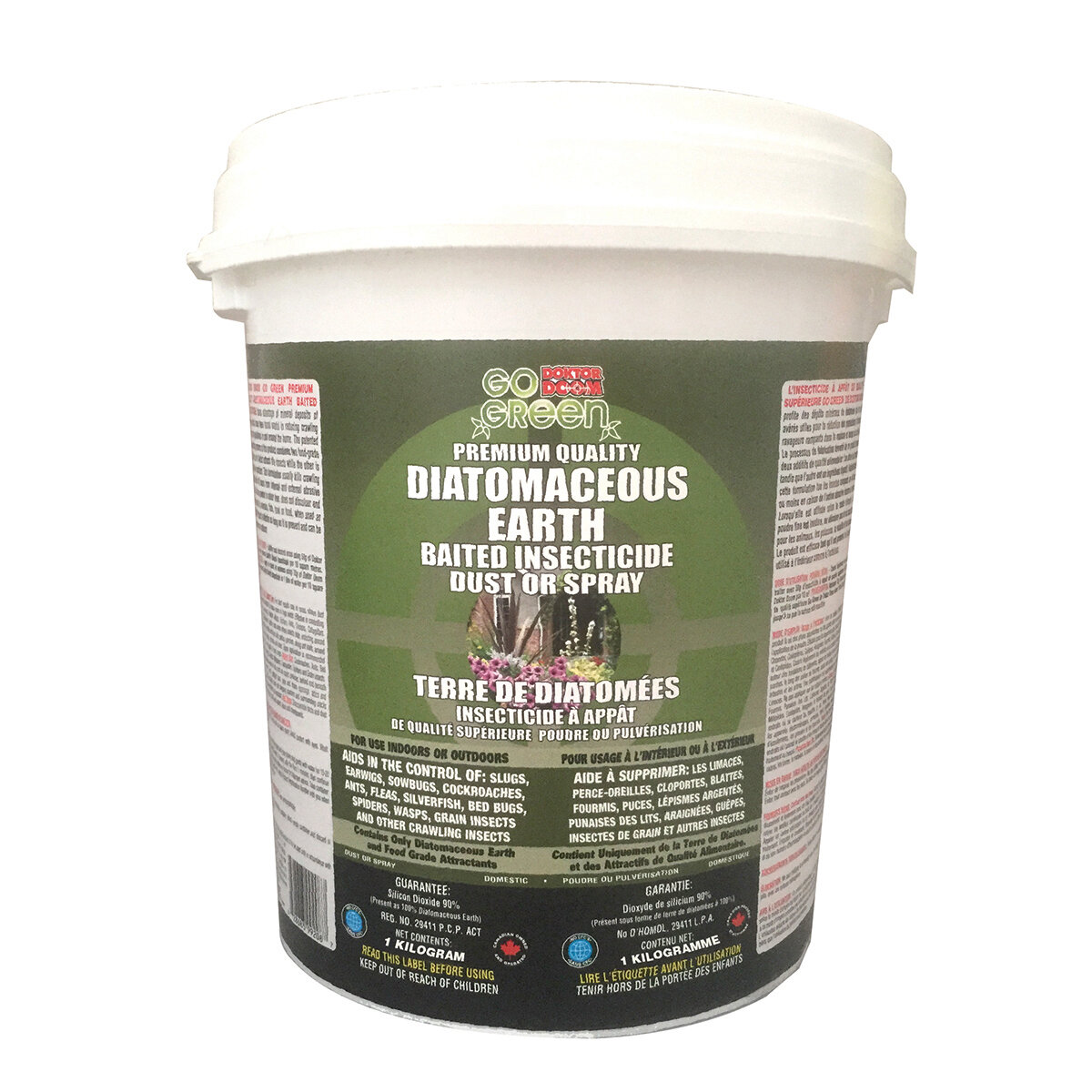 GoGreen Diatomaceous Earth Baited 1kg