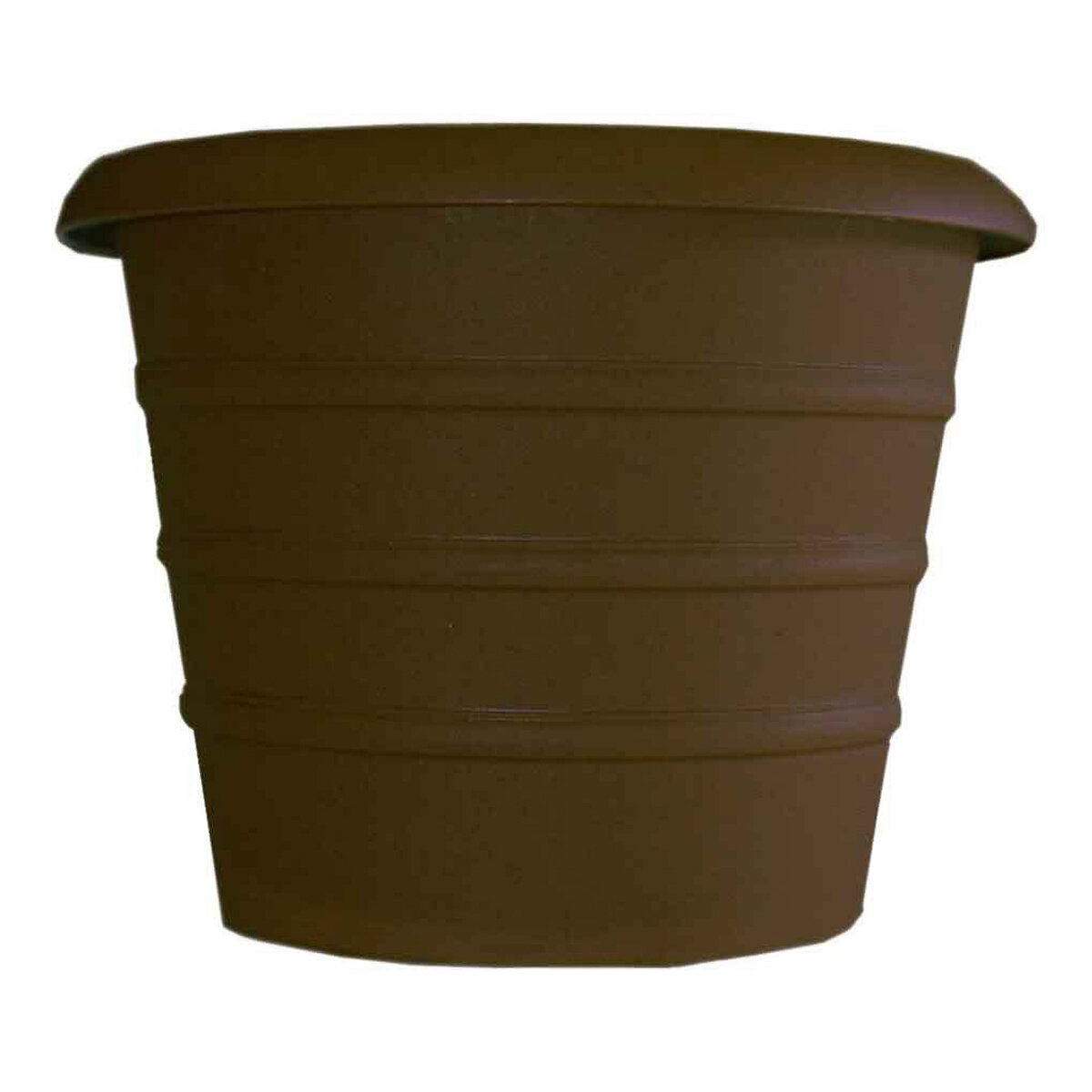 8" Marina Series Self Watering Planter Chocolat