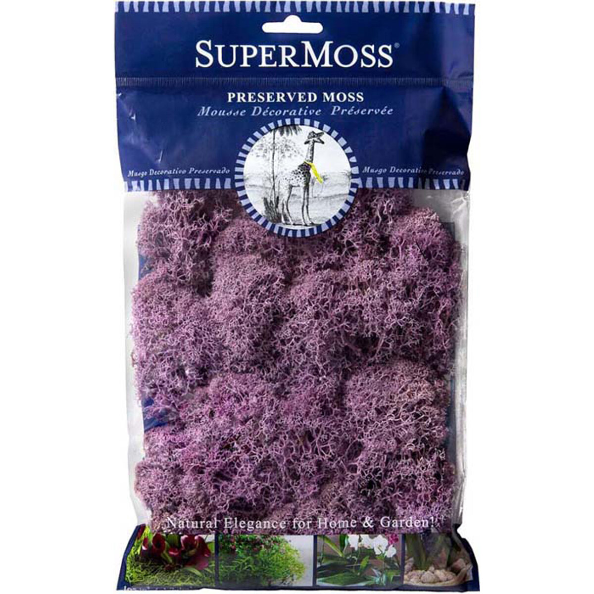 Reindeer Moss Preserved Lavender 2oz Bag