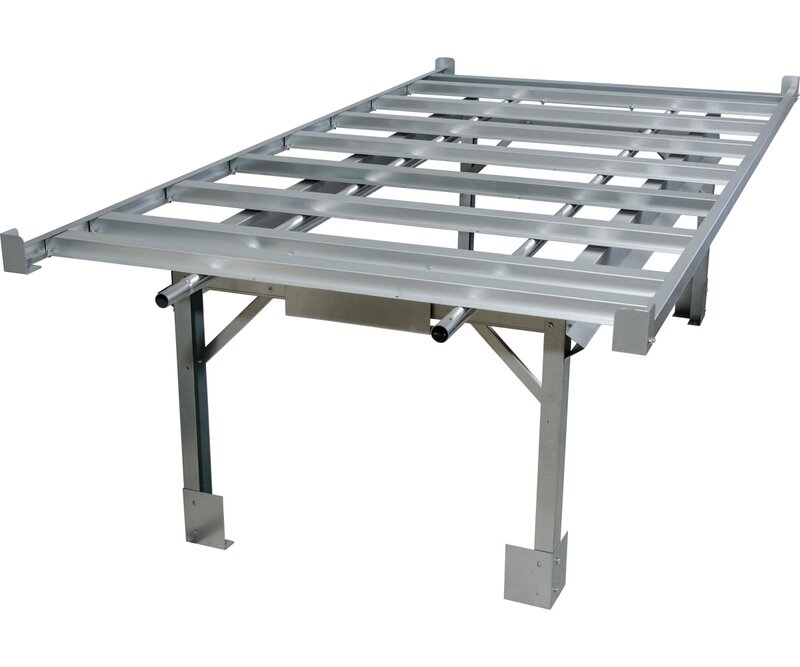 Active Aqua 4' x 8' Rolling Bench System Active Aqua 4' x 8' Rolling Bench System