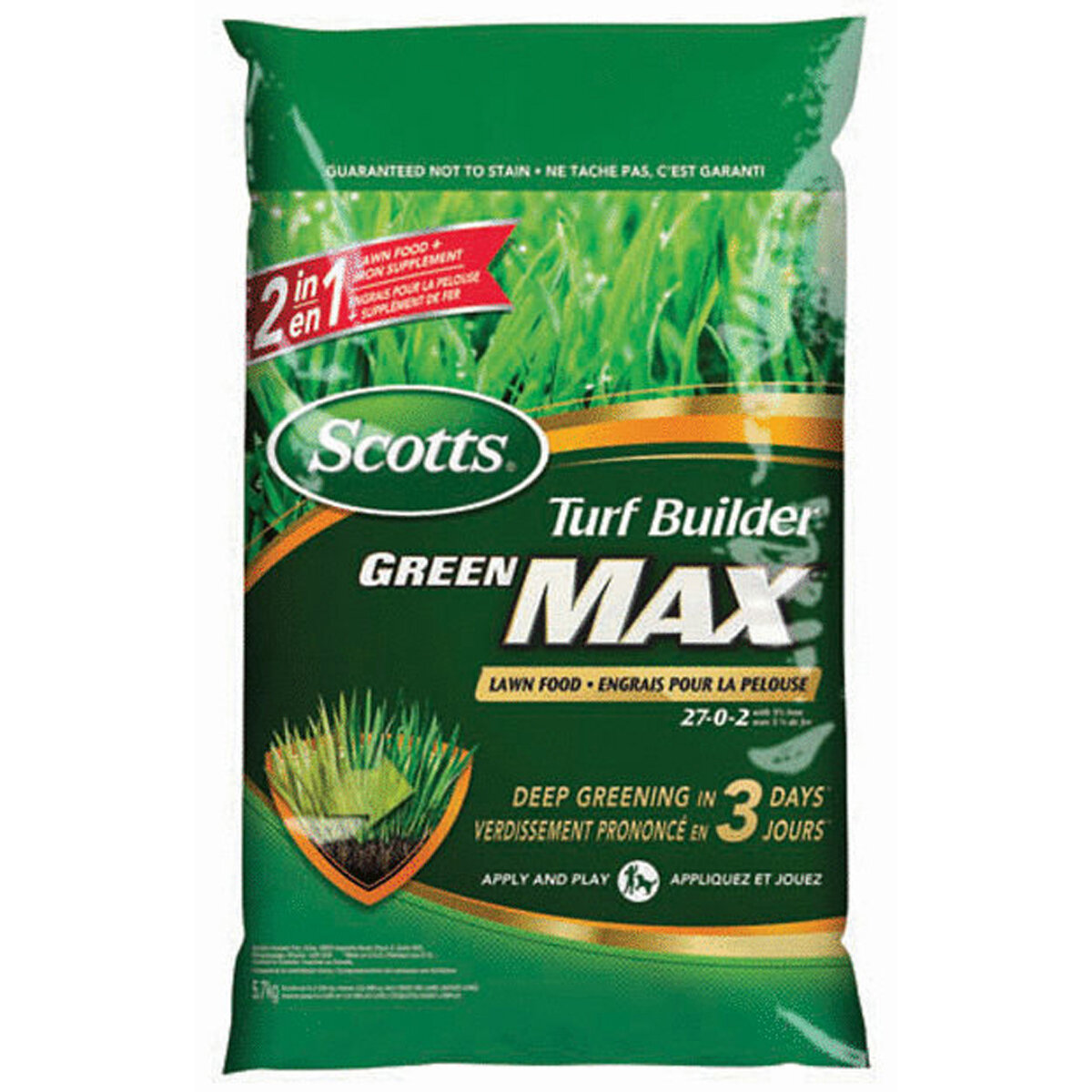 Turf Builder Green Max Lawn Fertilizer 350m²