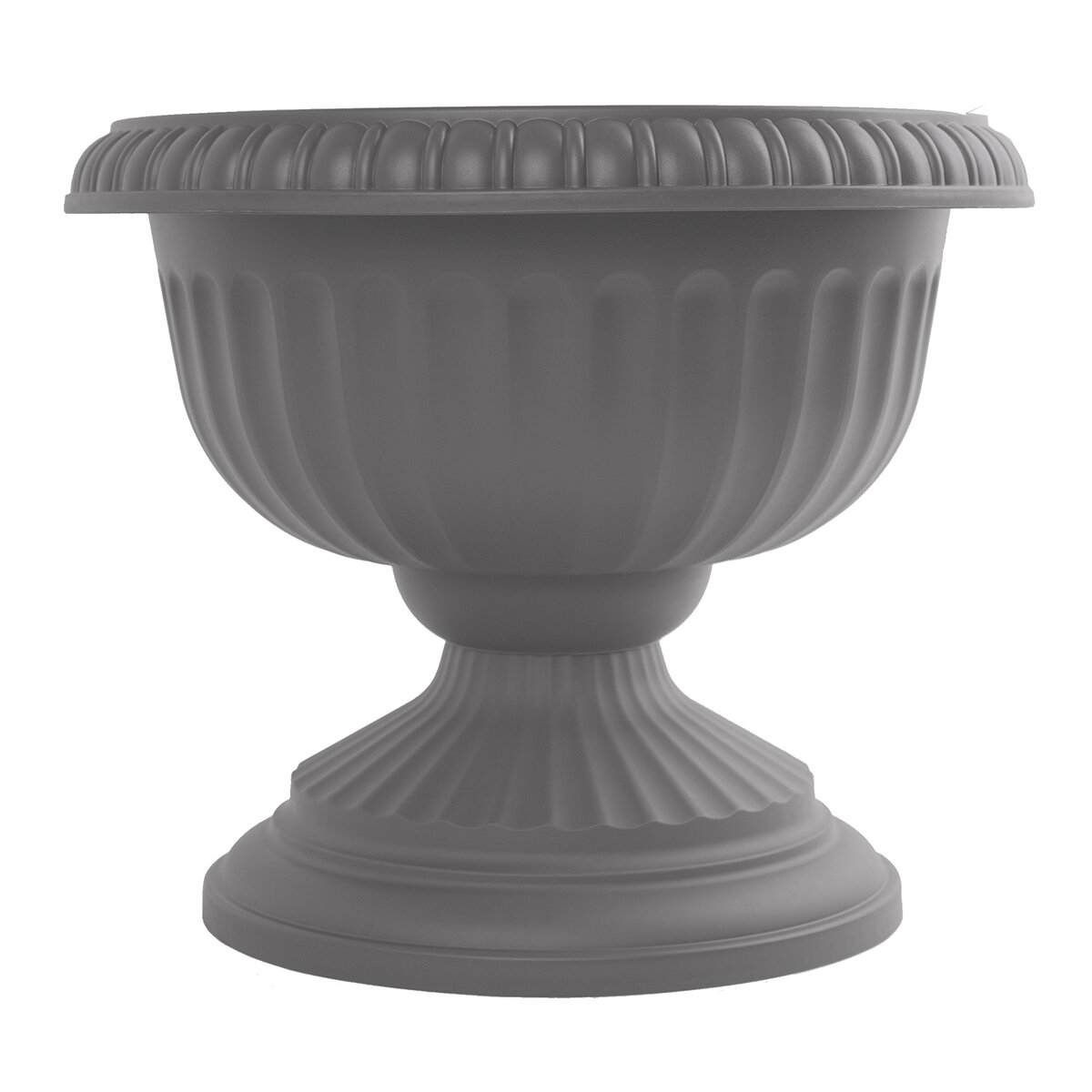 12" Grecian Charcoal Urn