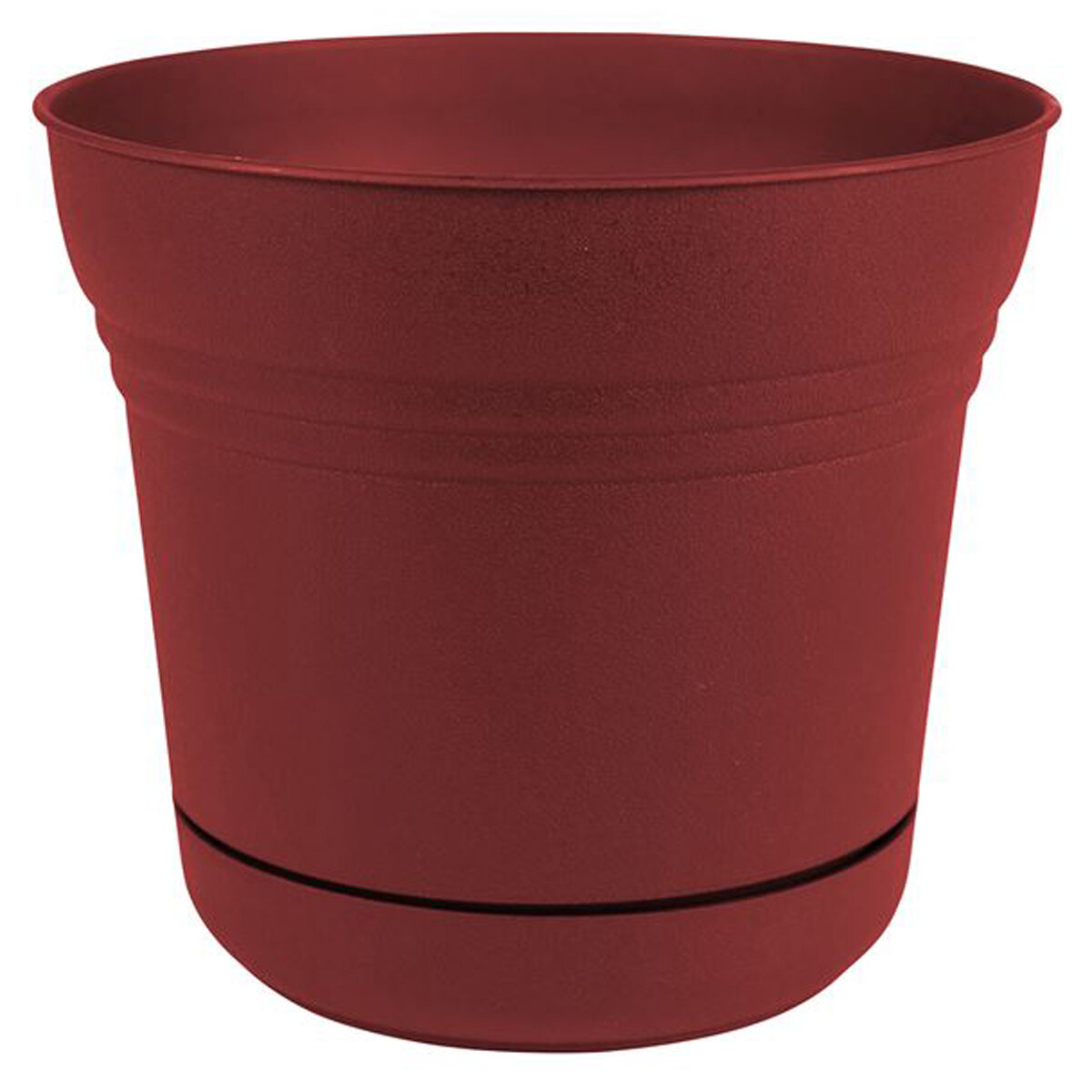 5  Saturn Burnt Red Planter