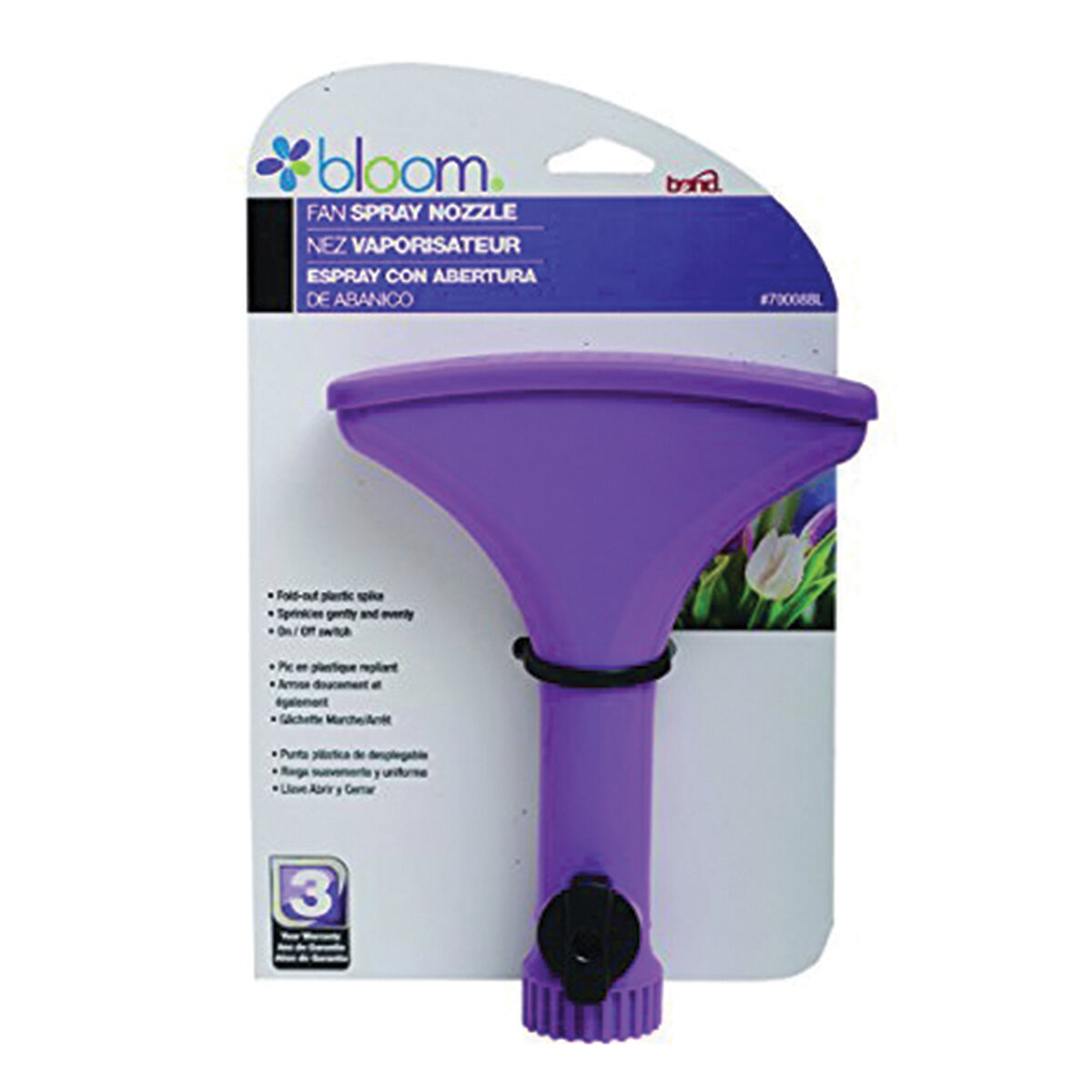 Bloom Plastic Fan Sprayer