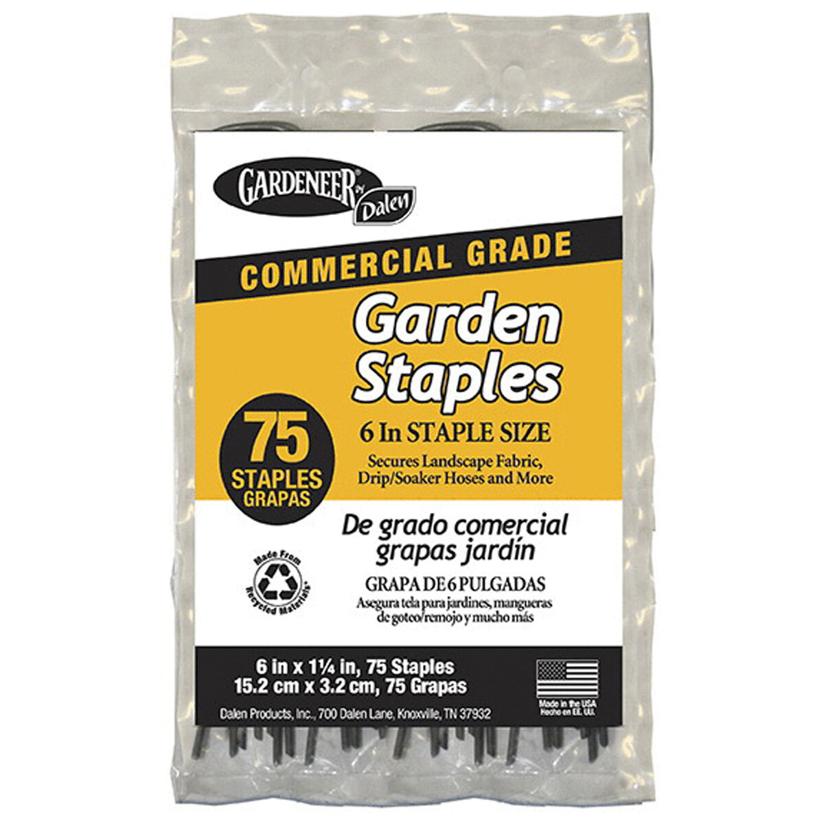 6" Commercial Garden Staples