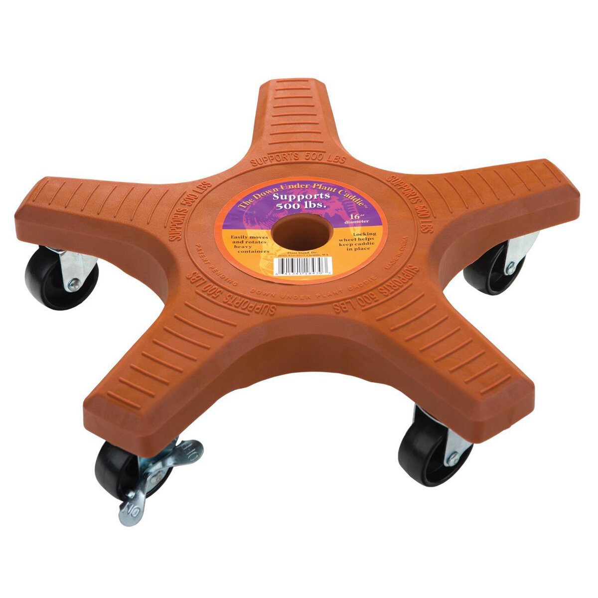 Down Under Plant Caddie 16" Terracotta