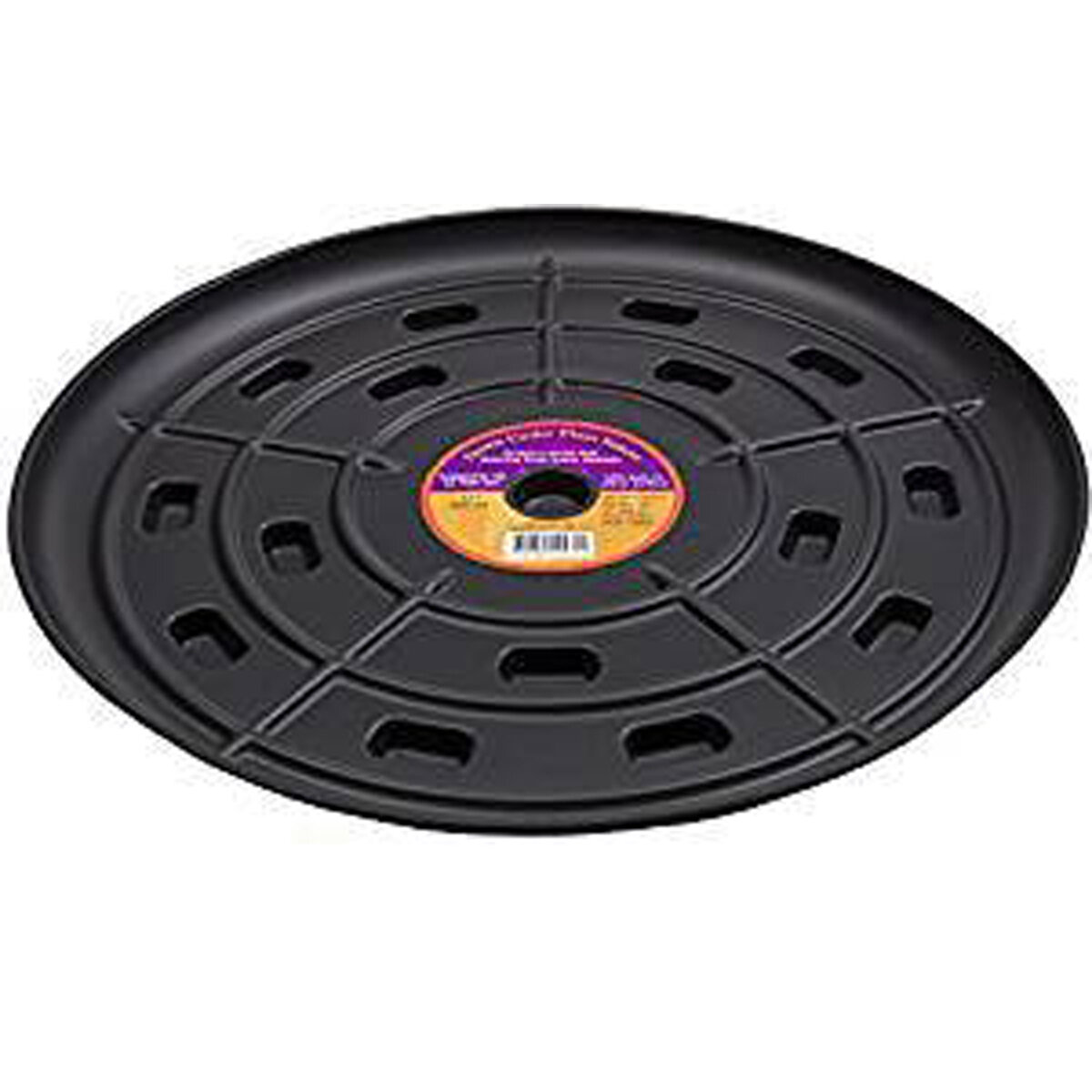 Down Under Plant Saucer 12" Black